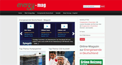 Desktop Screenshot of energy-mag.com